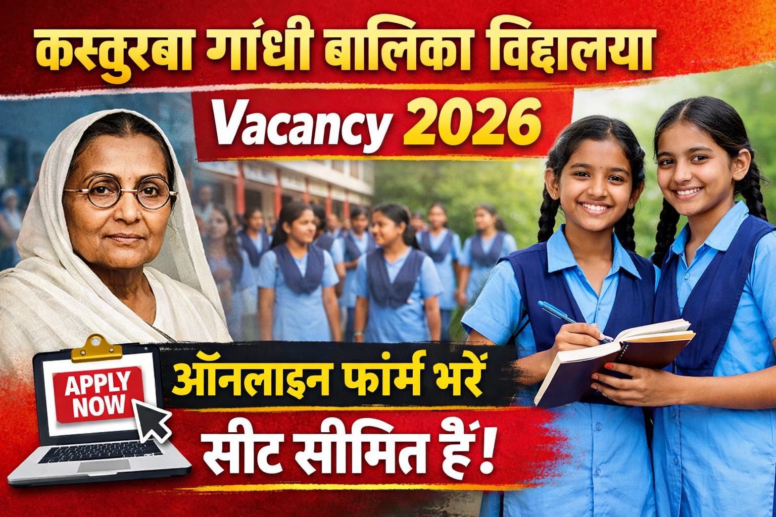 Kasturba Gandhi Balika Vidyalaya Vacancy 2026