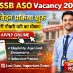 DSSSB ASO Vacancy 2026: आवेदन प्रक्रिया शुरू, सरकारी नौकरी पाने का मौका